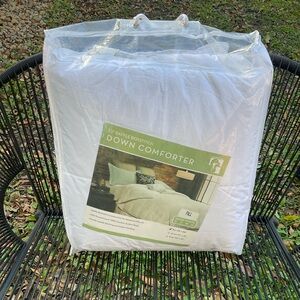 $440 Down Inc. 10" Twin Comforter Duvet Insert Baffle Box-stitch